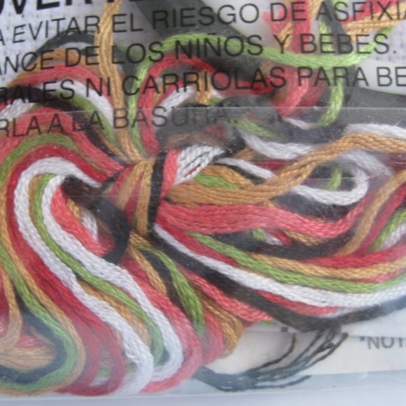 New Studio 18 Mary & Co Counted Cross Stitch Mini Kit Christmas Stocking w/ Hoop - Picture 9 of 10